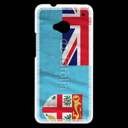 Coque HTC One Drapeau Fidji