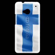 Coque HTC One Drapeau Finlande