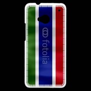 Coque HTC One Drapeau Gambie