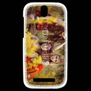 Coque HTC One SV Girls Hippie