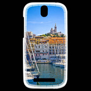 Coque HTC One SV Port de Marseille 3