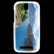 Coque HTC One SV Lac de Serre Ponçon