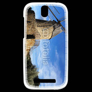 Coque HTC One SV Moulin de Collioure