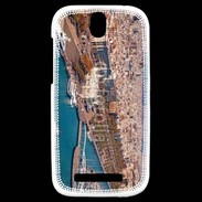 Coque HTC One SV Port de Barcelone