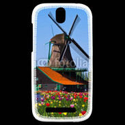 Coque HTC One SV Moulins en Hollande 2