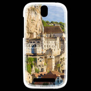 Coque HTC One SV Rocamadour village de France