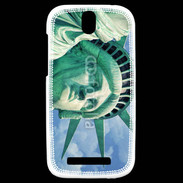 Coque HTC One SV Statue de la liberté 5