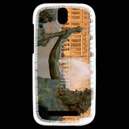 Coque HTC One SV Statue d'ange et de Neptune au château de Versailles