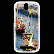 Coque HTC One SV Bateau typique du portugal