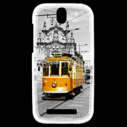 Coque HTC One SV Vintage tramway de Lisbonne