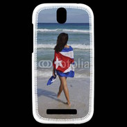 Coque HTC One SV Vacances à Cuba