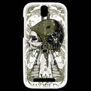 Coque HTC One SV Symbole de guerre
