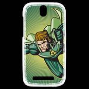 Coque HTC One SV Recycle Hero (with a cape)