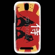 Coque HTC One SV Samouraï 5
