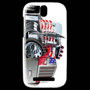 Coque HTC One SV Dessin de camion