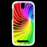 Coque HTC One SV Art abstrait en couleur