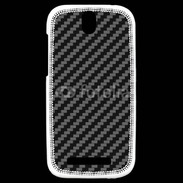 Coque HTC One SV Fibres de carbone
