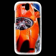 Coque HTC One SV Speedster orange