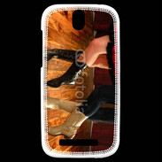 Coque HTC One SV Danse Country 1