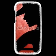 Coque HTC One SV Silhouette danse country