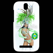 Coque HTC One SV Danseuse de Sambo Brésil 2