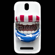 Coque HTC One SV Lèvres USA