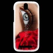 Coque HTC One SV Fleurs glamour 5