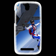 Coque HTC One SV Saut en parachute 3