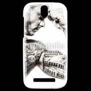 Coque HTC One SV Tatouage homme