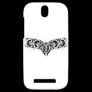 Coque HTC One SV Tatouage Maori 8