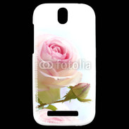 Coque HTC One SV Rose couleur rose