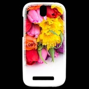 Coque HTC One SV Bouquet de fleurs