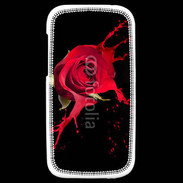 Coque HTC One SV Rose splash