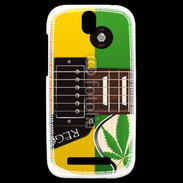 Coque HTC One SV Guitare Reggae