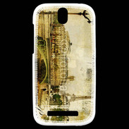 Coque HTC One SV Vintage Paris 5