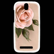 Coque HTC One SV Rose rétro 