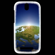 Coque HTC One SV Planète Terre Euurope
