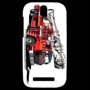 Coque HTC One SV Camion de pompiers 3