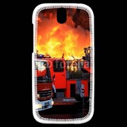 Coque HTC One SV Intervention des pompiers incendie