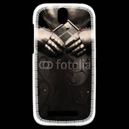 Coque HTC One SV Armure de chevalier