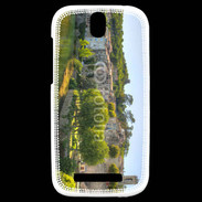 Coque HTC One SV Village médiéval de Sauve