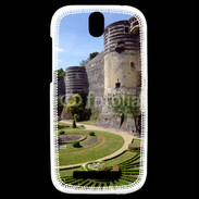 Coque HTC One SV Château fort et jardins d'Angers en France