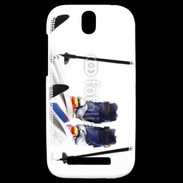 Coque HTC One SV Matériel de ski