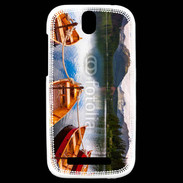 Coque HTC One SV Lac de montagne
