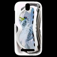 Coque HTC One SV Lunette de ski