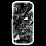Coque HTC One SV Fond cristal abstrait