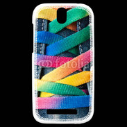 Coque HTC One SV Lacet de chaussure fashion