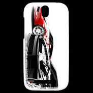 Coque HTC One SV Voiture noire