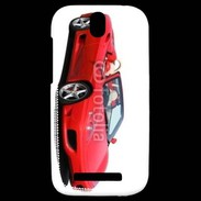 Coque HTC One SV Voiture de sport cabriolet italienne de luxe