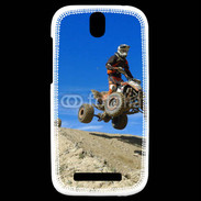 Coque HTC One SV Saut en quad